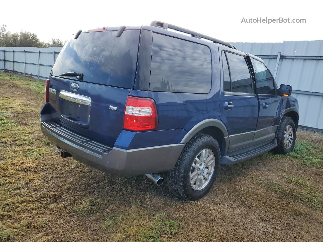 2012 Ford Expedition Xlt Blue vin: 1FMJU1H56CEF22522