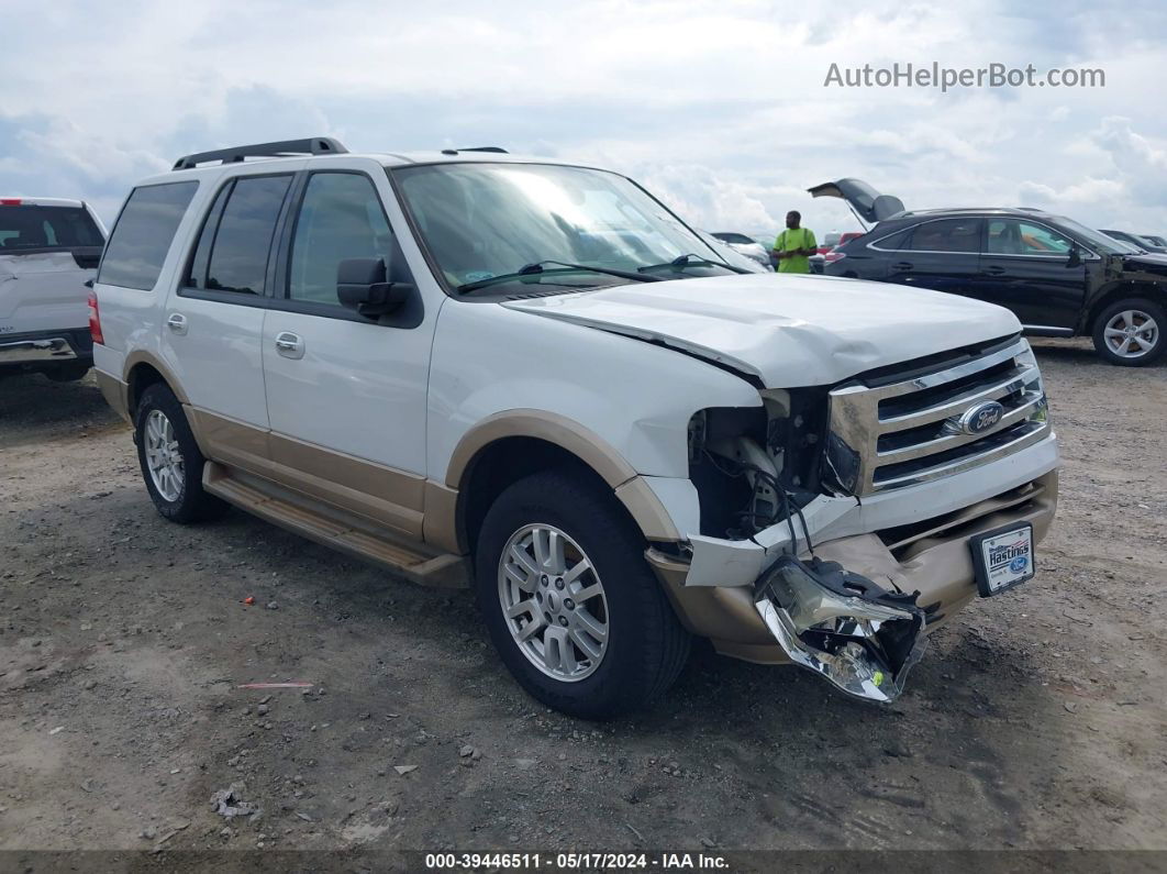 2012 Ford Expedition Xlt White vin: 1FMJU1H57CEF08659