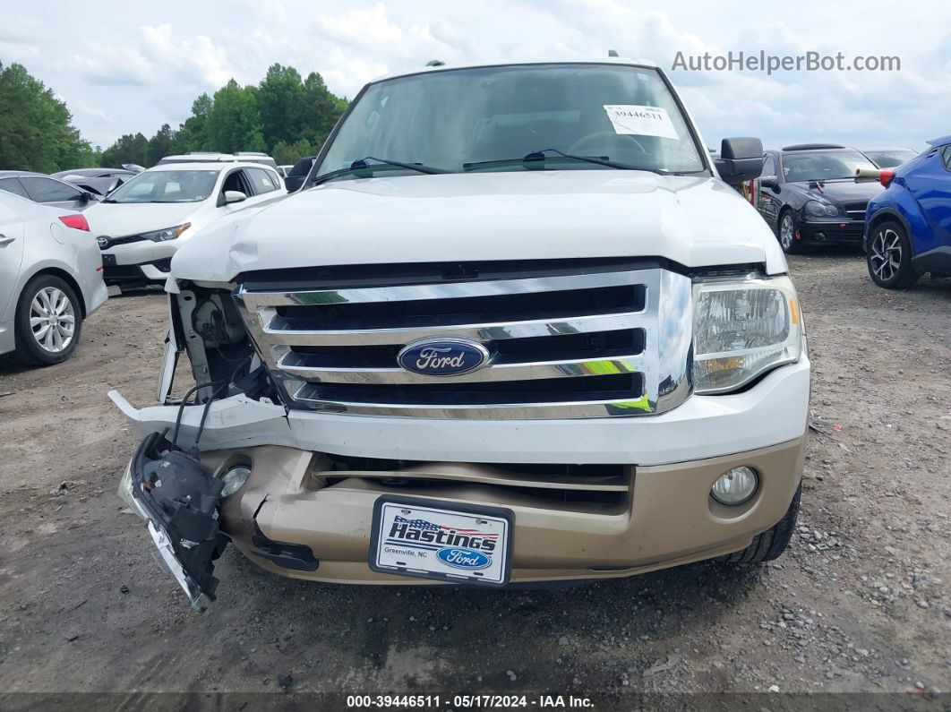 2012 Ford Expedition Xlt White vin: 1FMJU1H57CEF08659