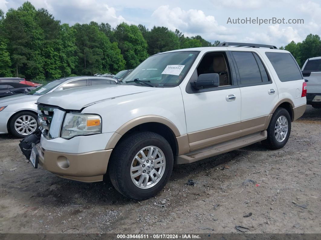 2012 Ford Expedition Xlt White vin: 1FMJU1H57CEF08659