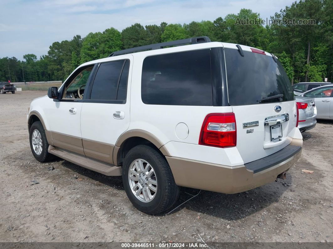 2012 Ford Expedition Xlt White vin: 1FMJU1H57CEF08659