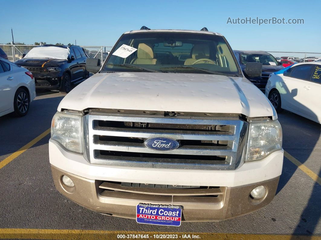 2012 Ford Expedition Xlt White vin: 1FMJU1H57CEF52015