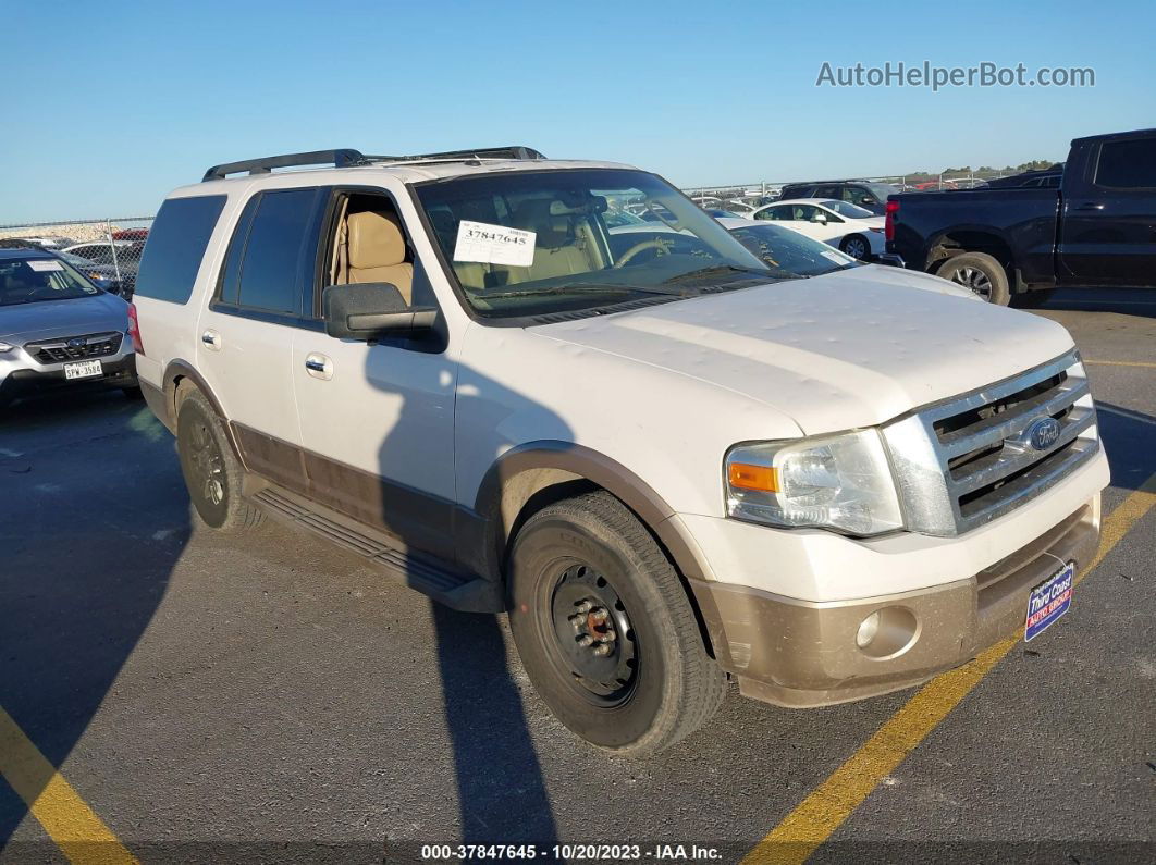 2012 Ford Expedition Xlt White vin: 1FMJU1H57CEF52015