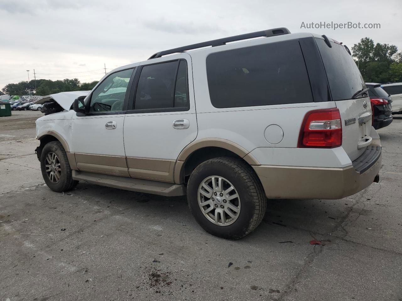 2012 Ford Expedition Xlt White vin: 1FMJU1H58CEF14146