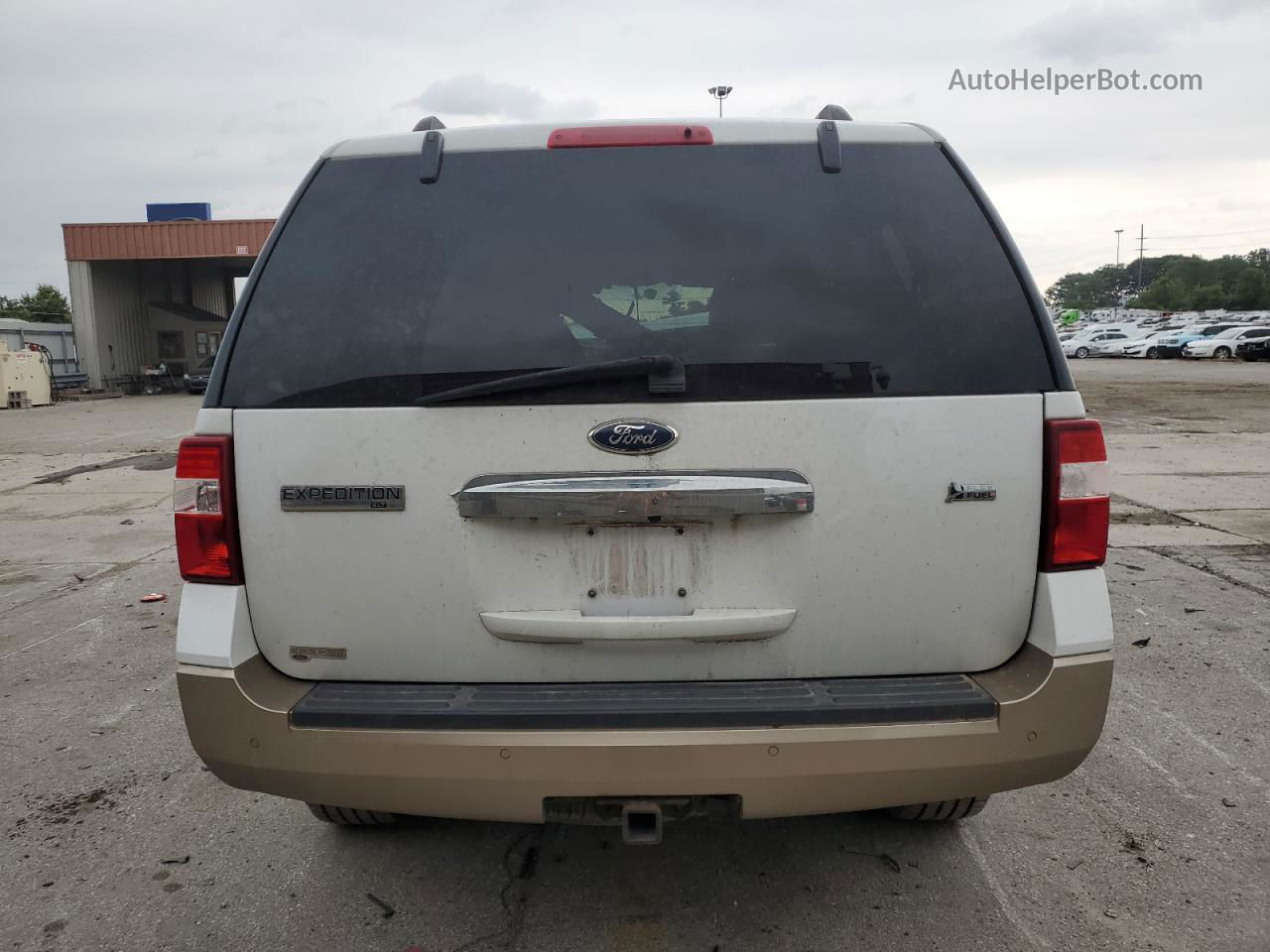 2012 Ford Expedition Xlt White vin: 1FMJU1H58CEF14146