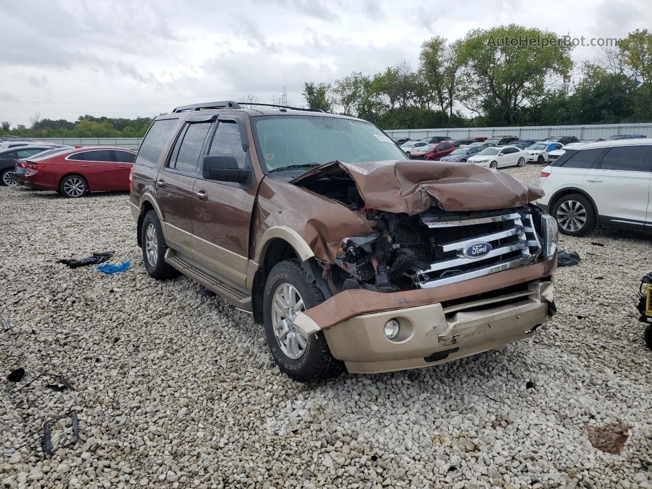 2012 Ford Expedition Xlt Brown vin: 1FMJU1H58CEF40620