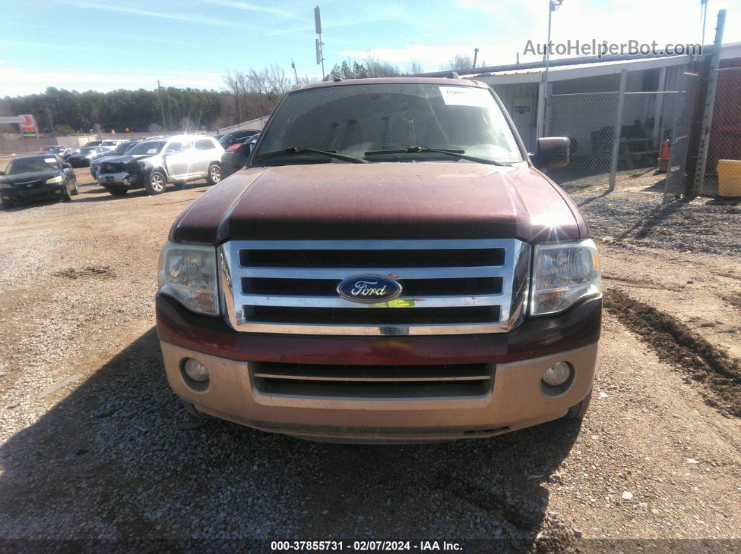 2012 Ford Expedition King Ranch Maroon vin: 1FMJU1H59CEF03527