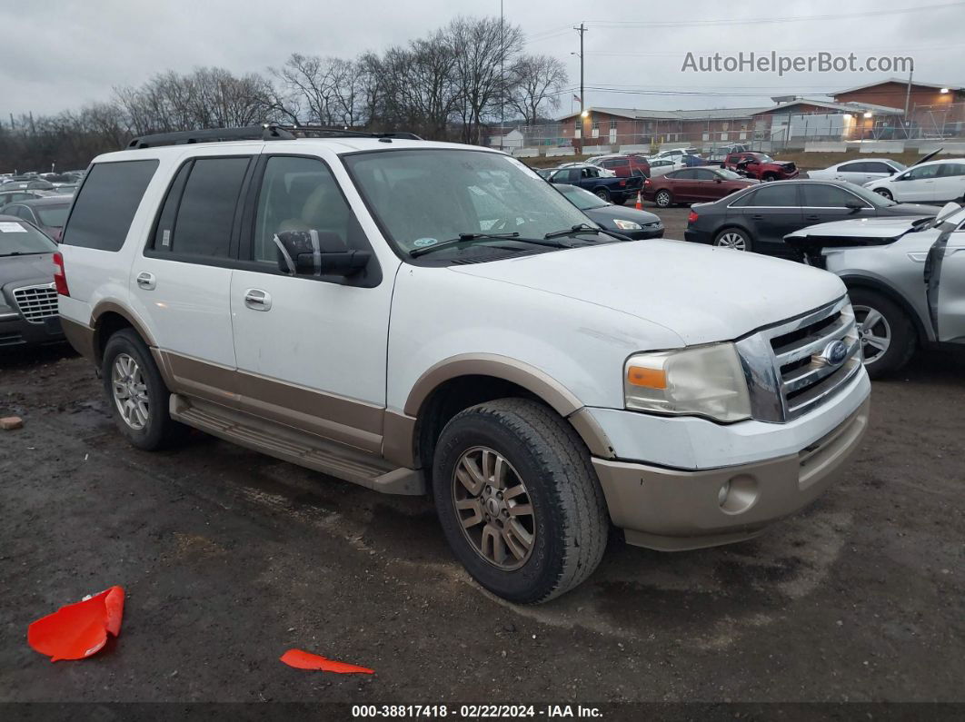 2012 Ford Expedition Xlt White vin: 1FMJU1H59CEF07321