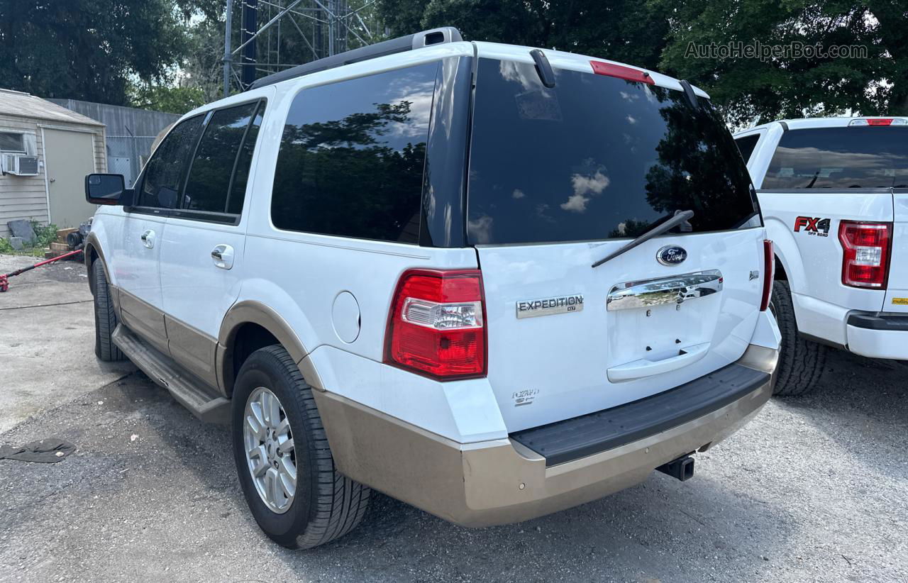 2012 Ford Expedition Xlt White vin: 1FMJU1H59CEF41971