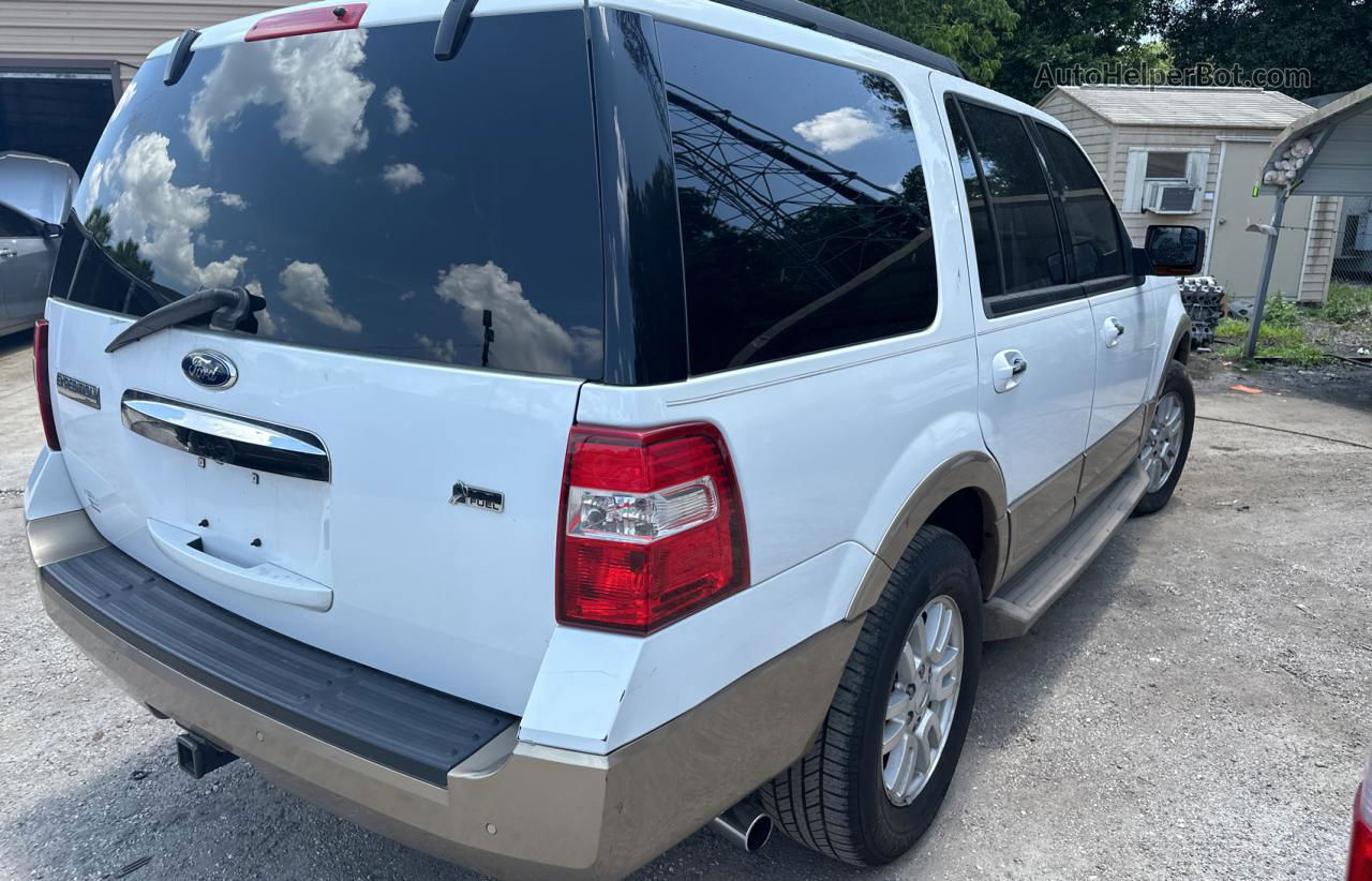 2012 Ford Expedition Xlt White vin: 1FMJU1H59CEF41971