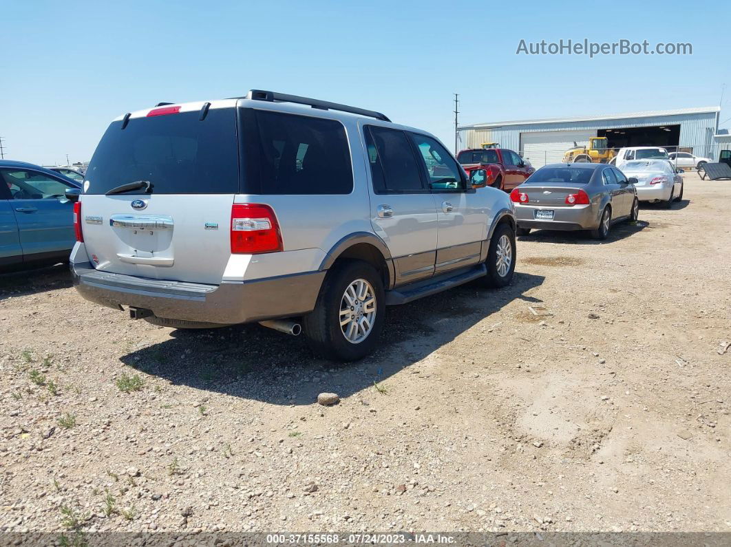 2012 Ford Expedition Xlt Silver vin: 1FMJU1H59CEF57815