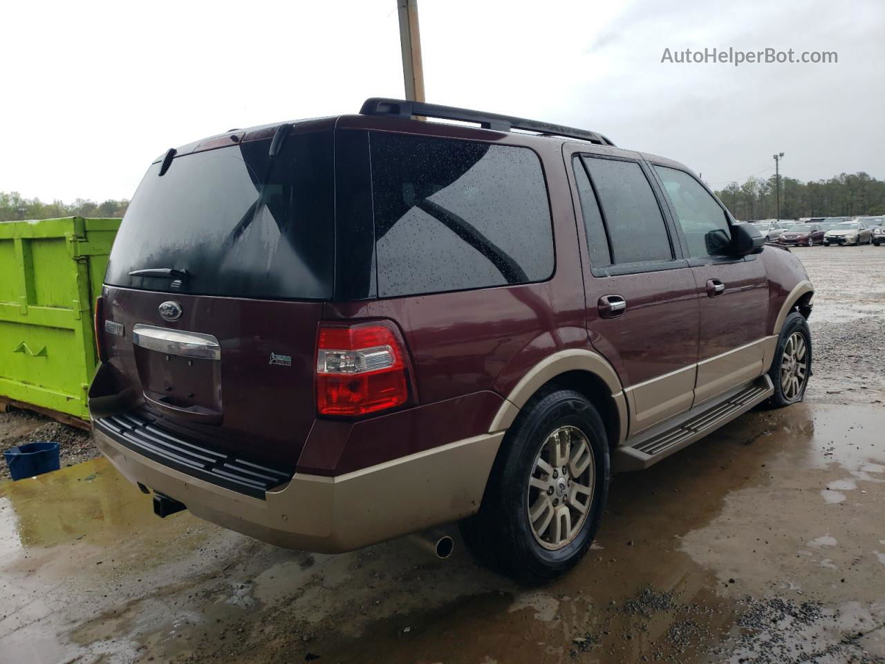 2012 Ford Expedition Xlt Burgundy vin: 1FMJU1H5XCEF04931