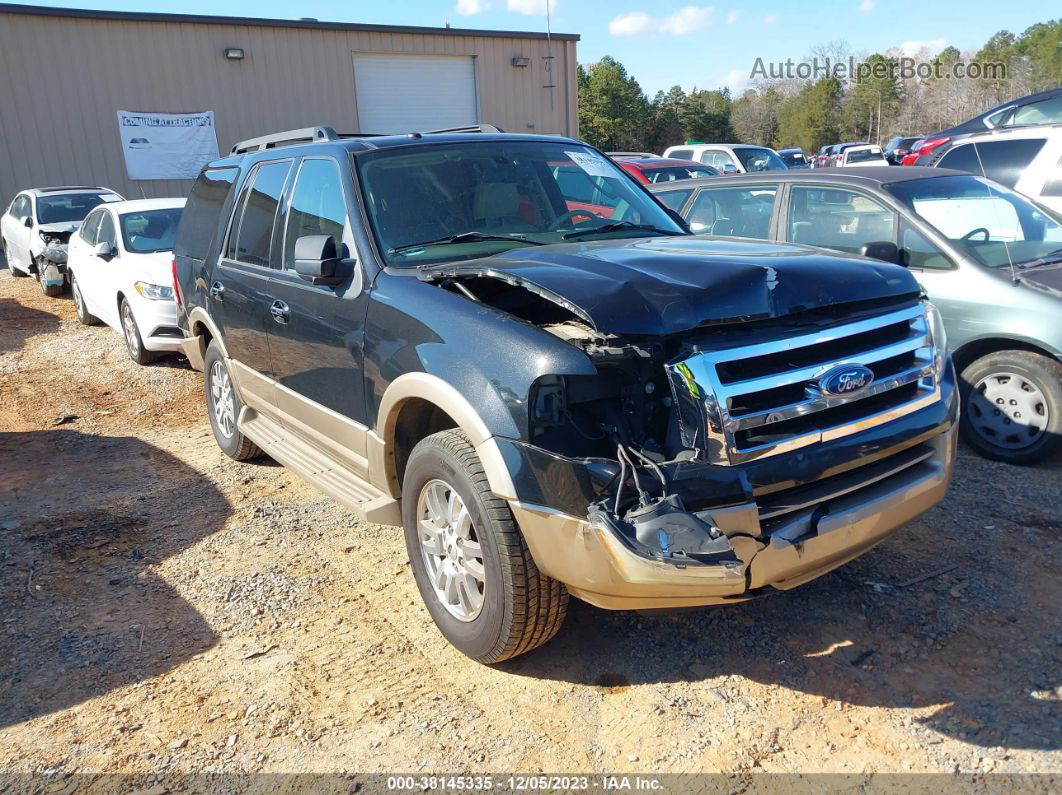 2012 Ford Expedition Xlt Black vin: 1FMJU1H5XCEF16240