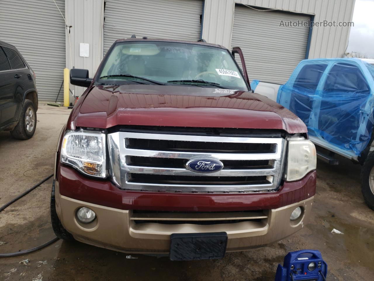 2012 Ford Expedition Xlt Burgundy vin: 1FMJU1H5XCEF41932