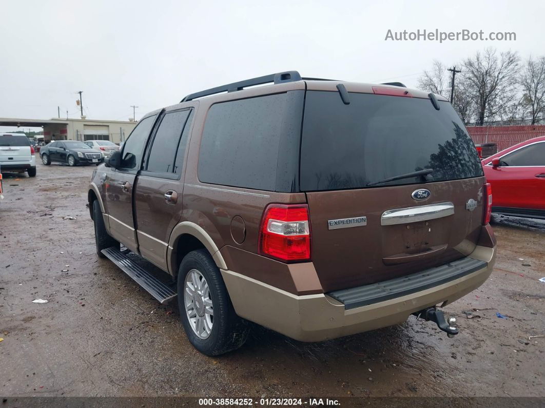 2012 Ford Expedition King Ranch Brown vin: 1FMJU1H5XCEF66314