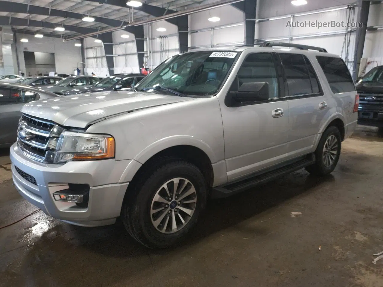 2016 Ford Expedition Xlt Silver vin: 1FMJU1HT0GEF05428