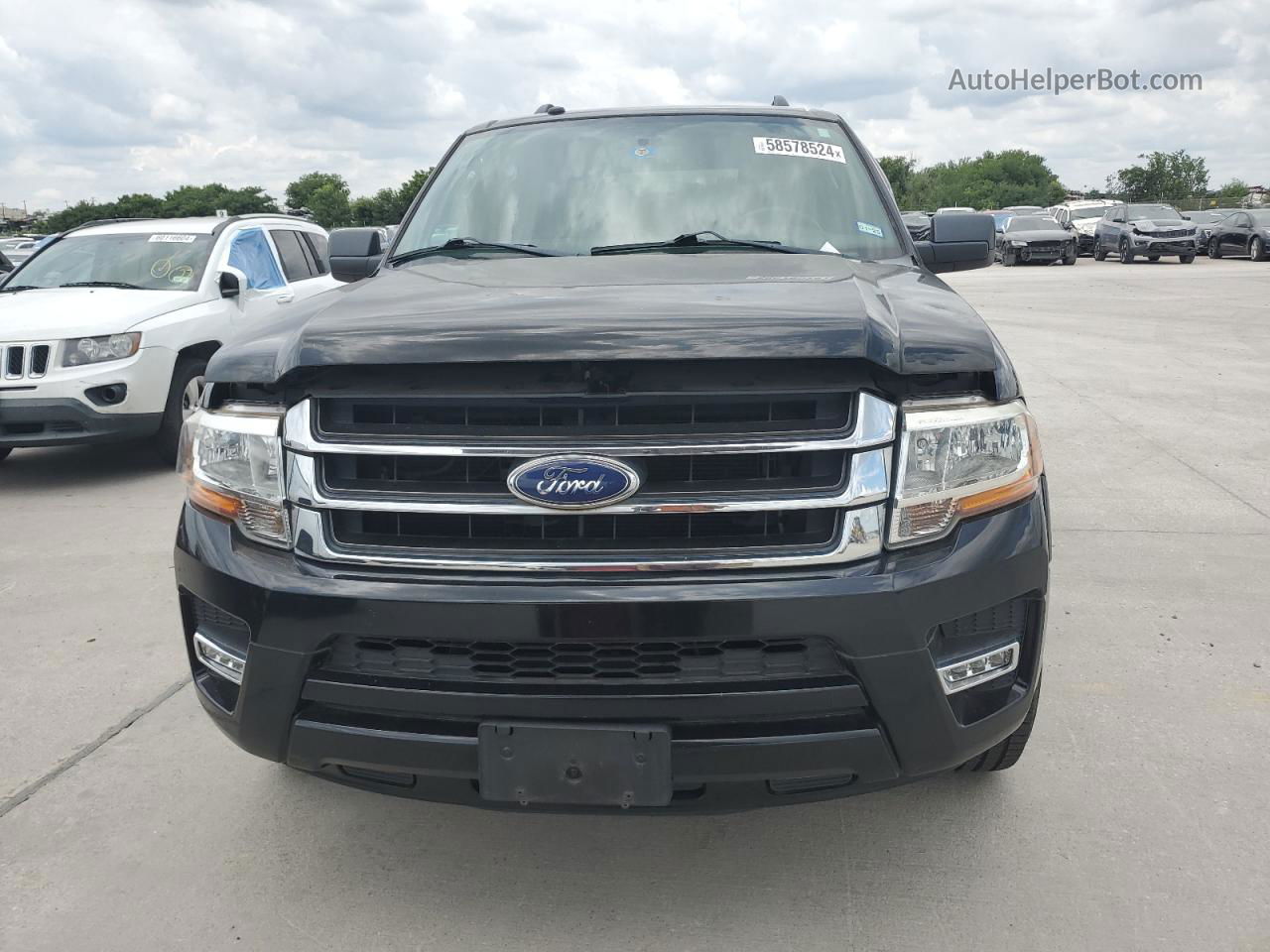 2016 Ford Expedition Xlt Black vin: 1FMJU1HT0GEF52815