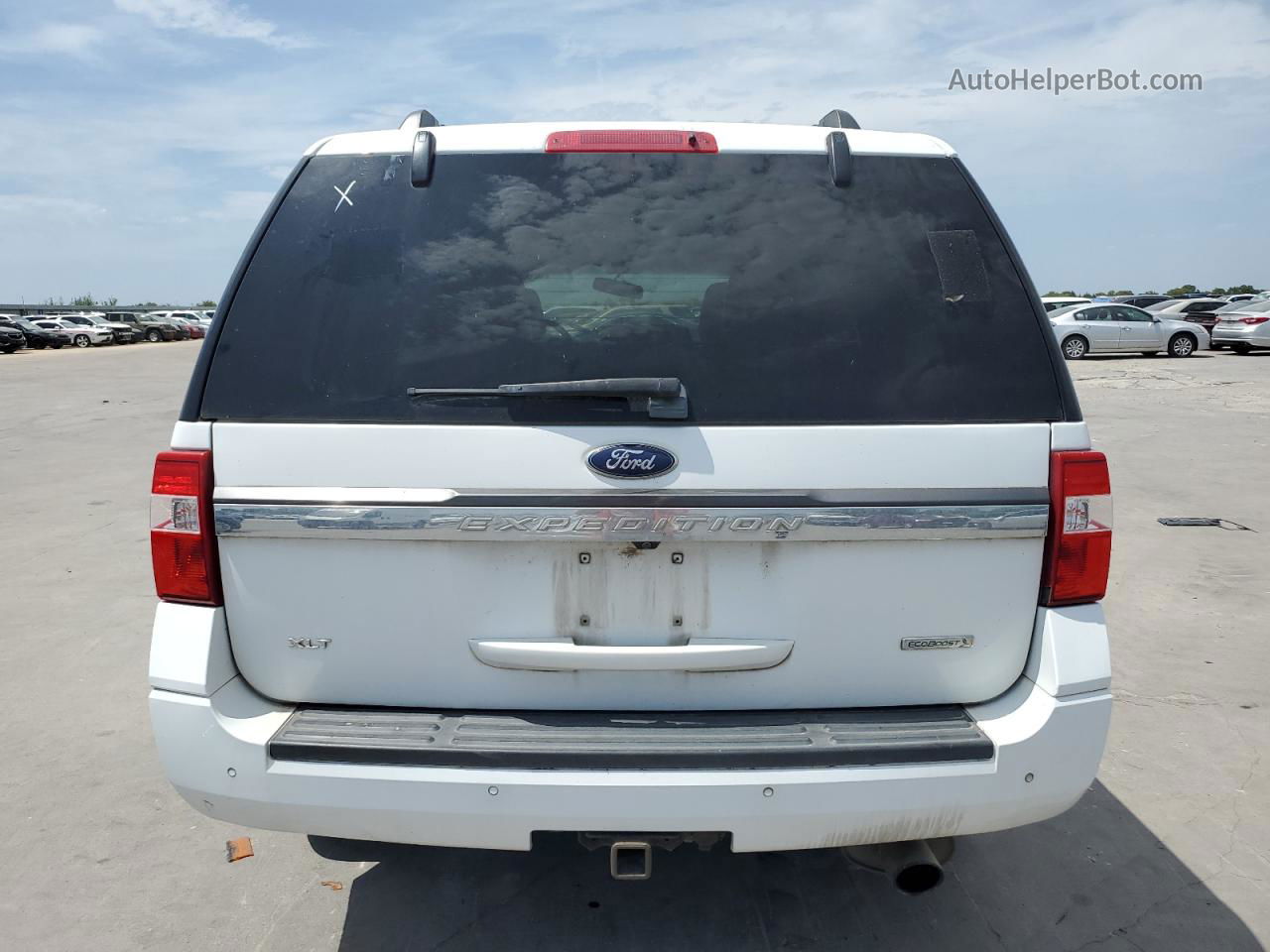 2017 Ford Expedition Xlt White vin: 1FMJU1HT1HEA51496