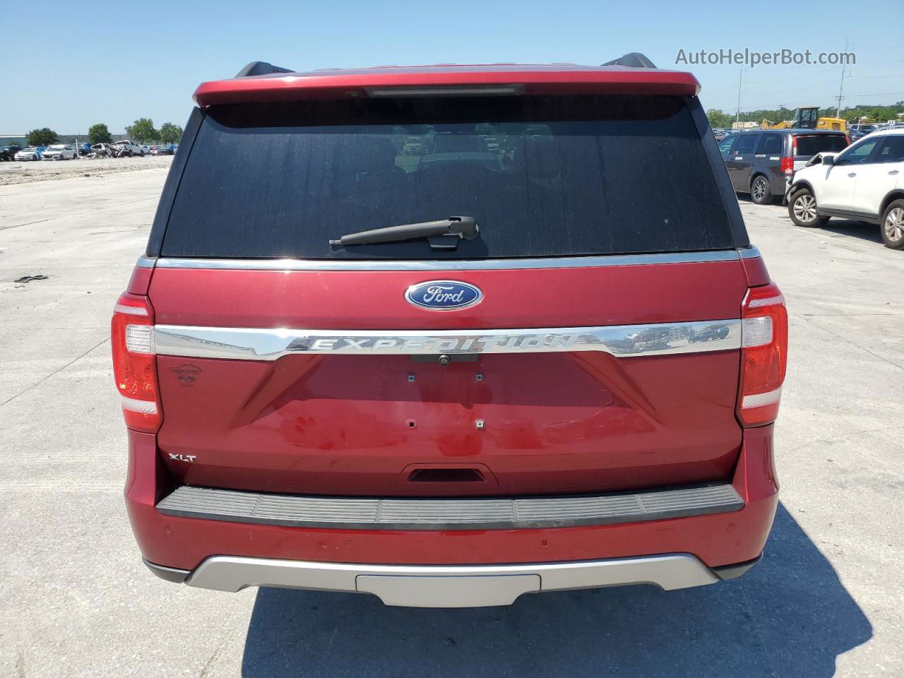 2018 Ford Expedition Xlt Red vin: 1FMJU1HT1JEA40309