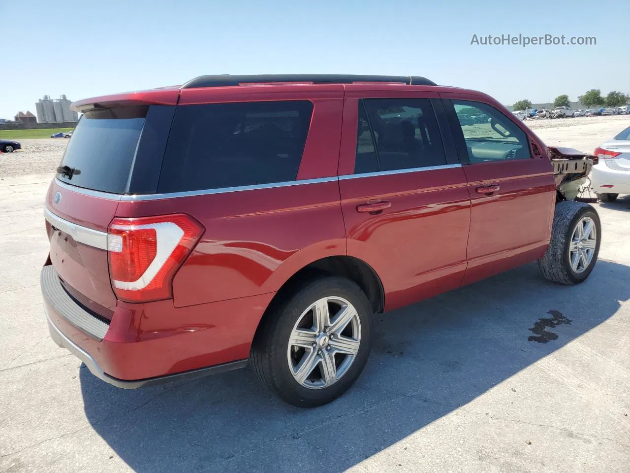 2018 Ford Expedition Xlt Red vin: 1FMJU1HT1JEA40309