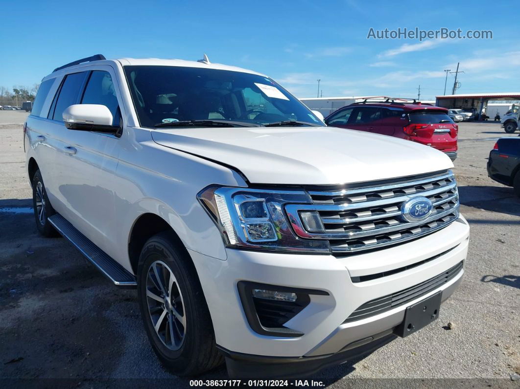 2018 Ford Expedition Xlt White vin: 1FMJU1HT1JEA43422