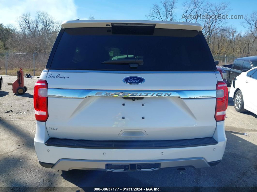 2018 Ford Expedition Xlt White vin: 1FMJU1HT1JEA43422