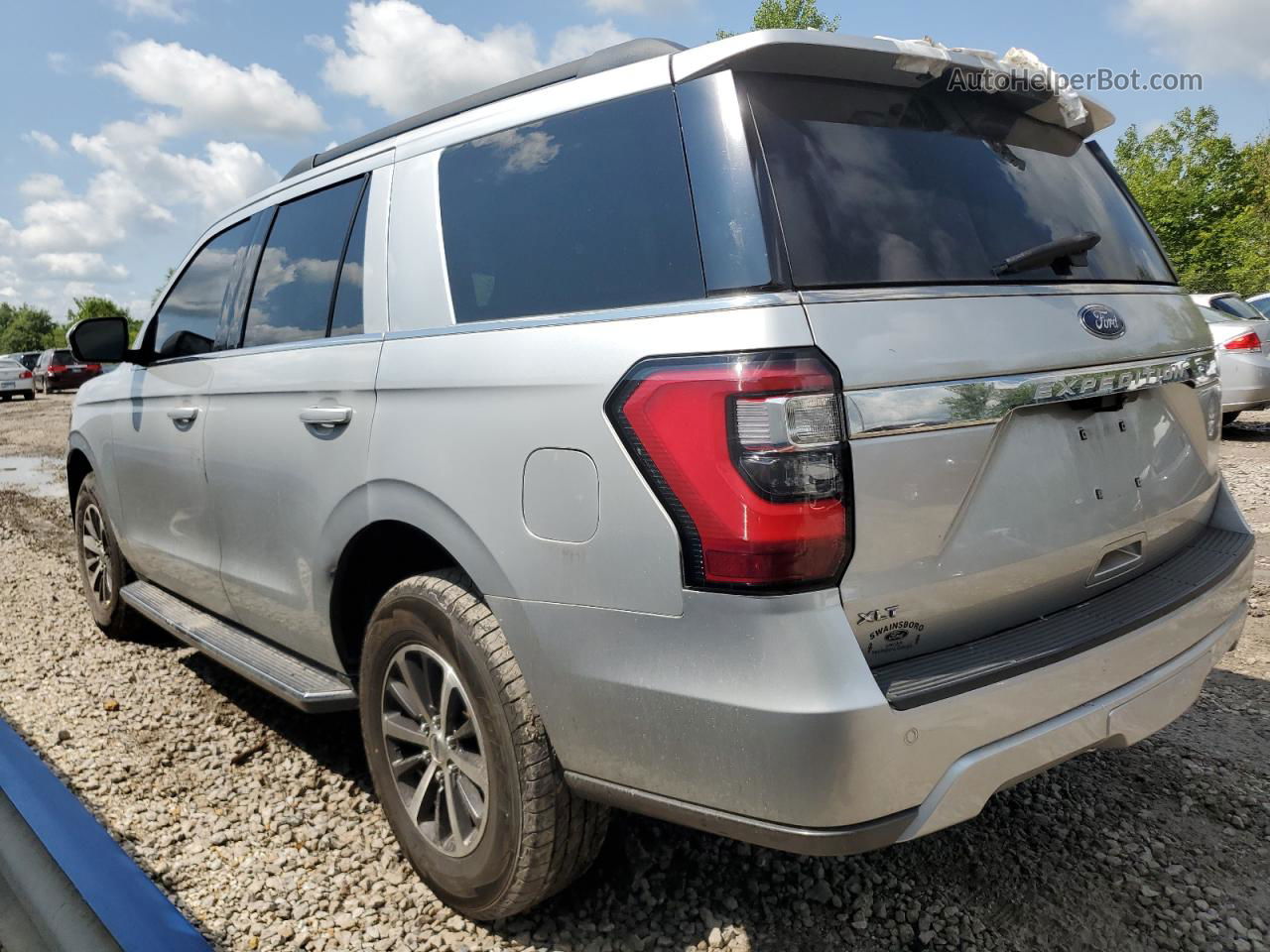 2018 Ford Expedition Xlt Silver vin: 1FMJU1HT1JEA46854