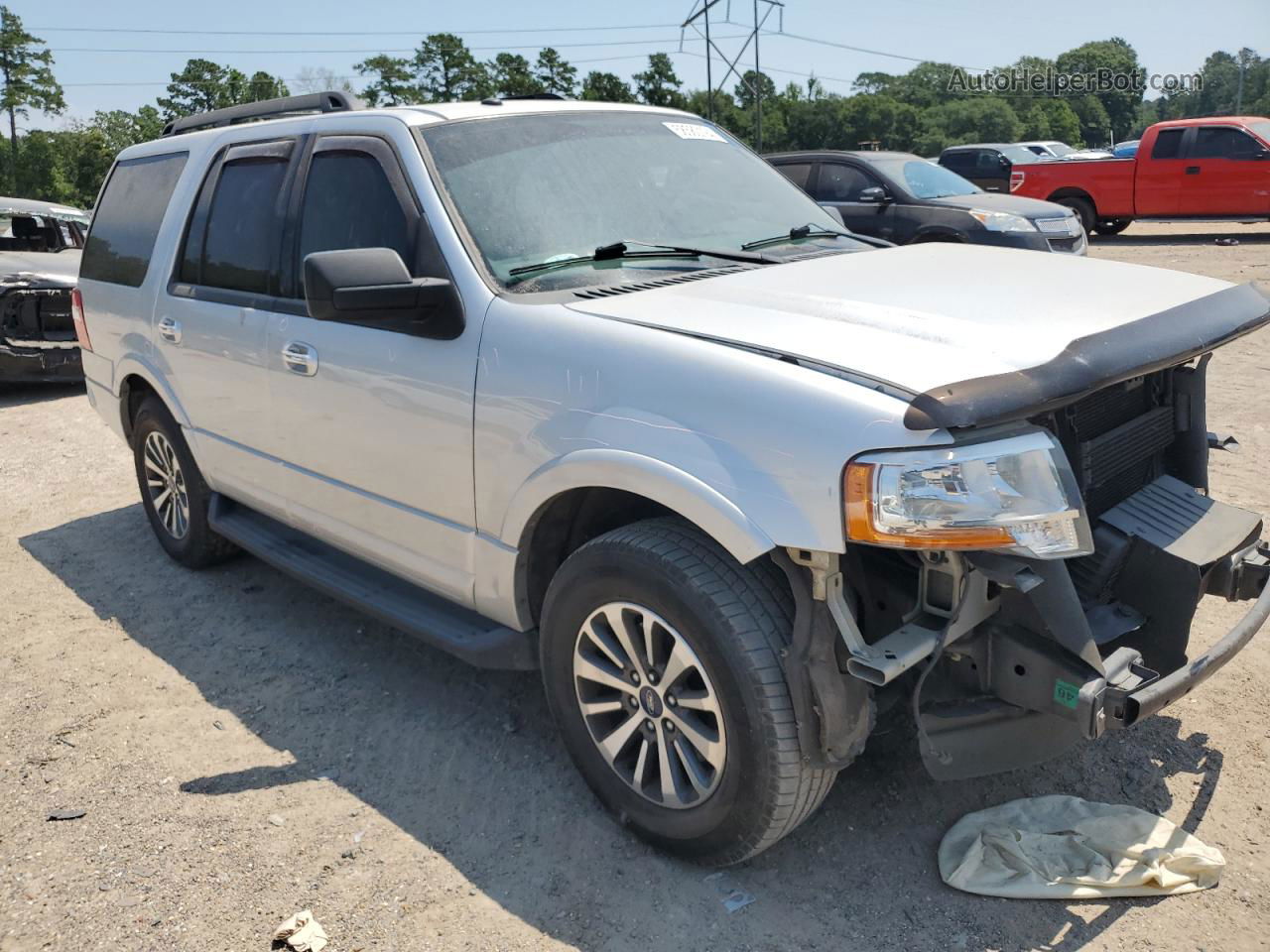 2016 Ford Expedition Xlt Silver vin: 1FMJU1HT2GEF44361