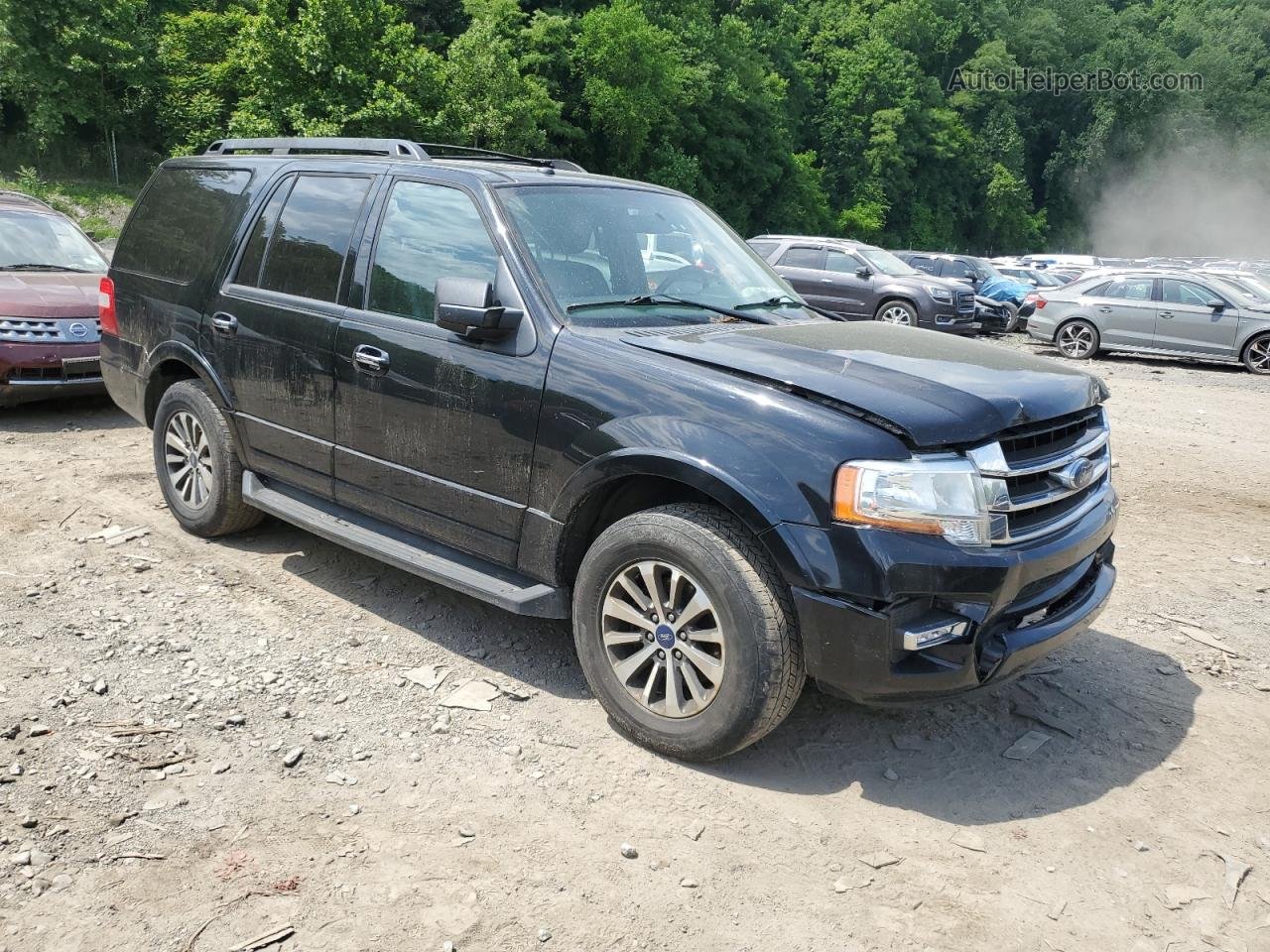 2017 Ford Expedition Xlt Black vin: 1FMJU1HT2HEA51183