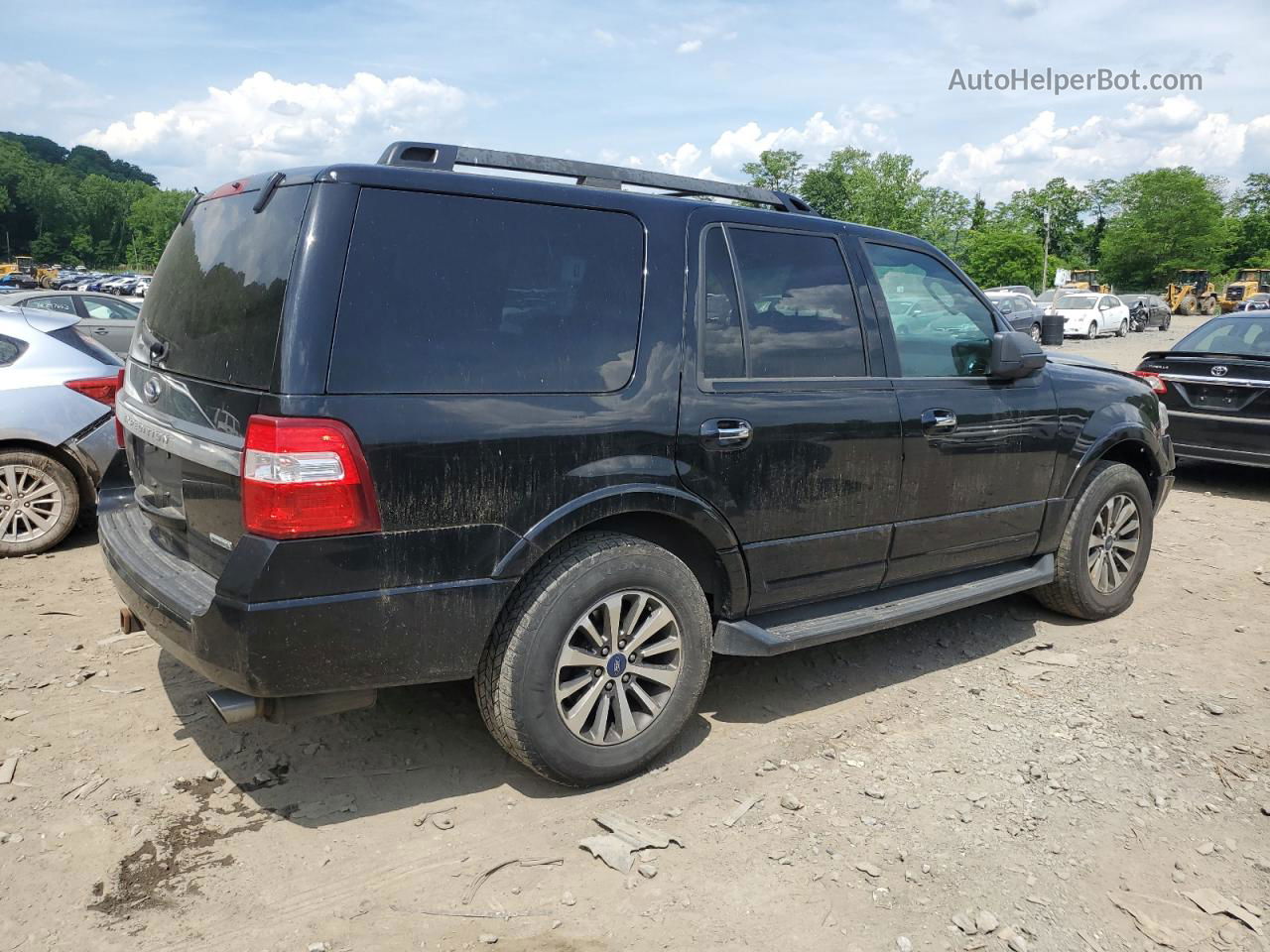 2017 Ford Expedition Xlt Black vin: 1FMJU1HT2HEA51183