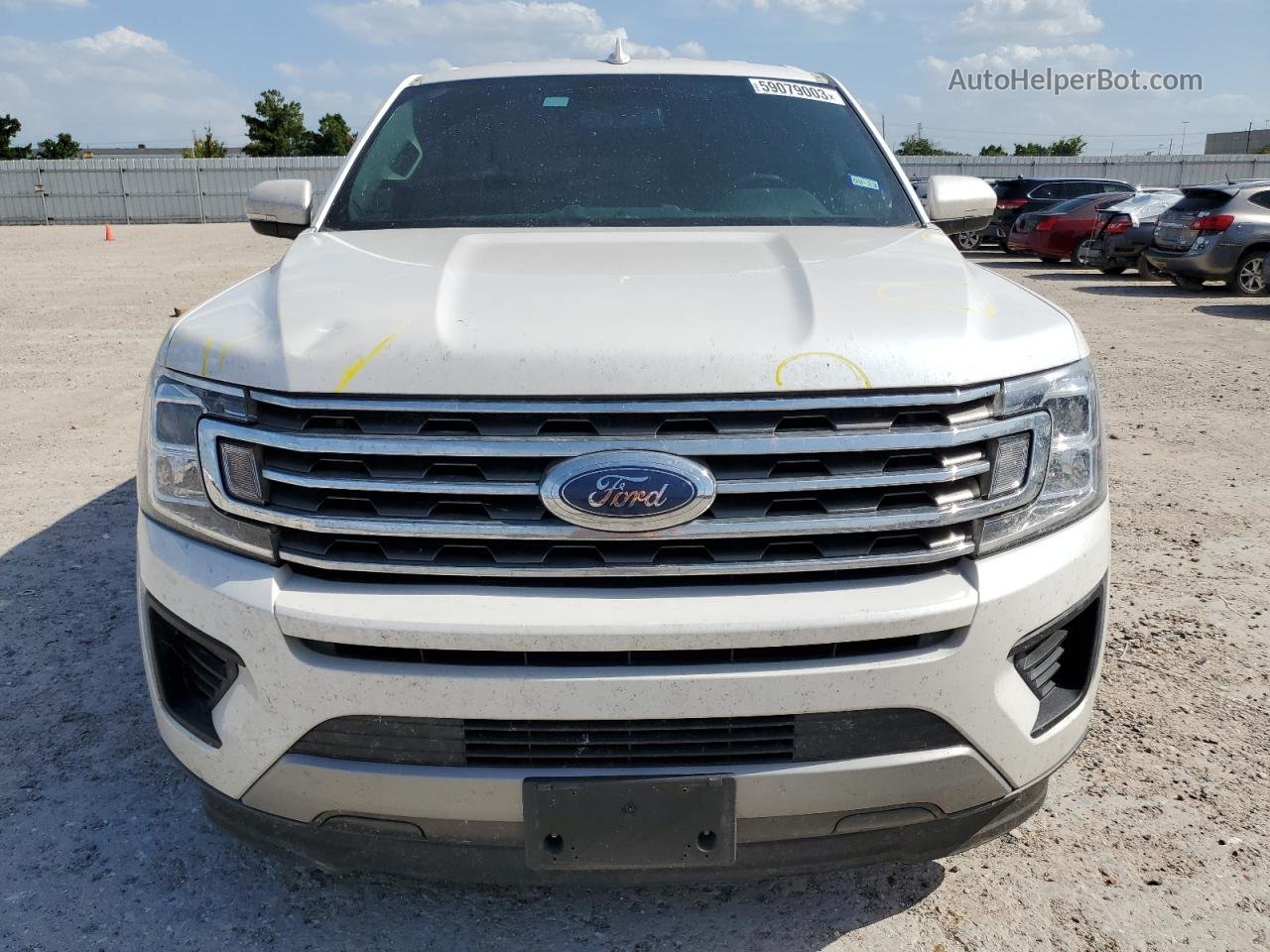 2018 Ford Expedition Xlt White vin: 1FMJU1HT2JEA71813