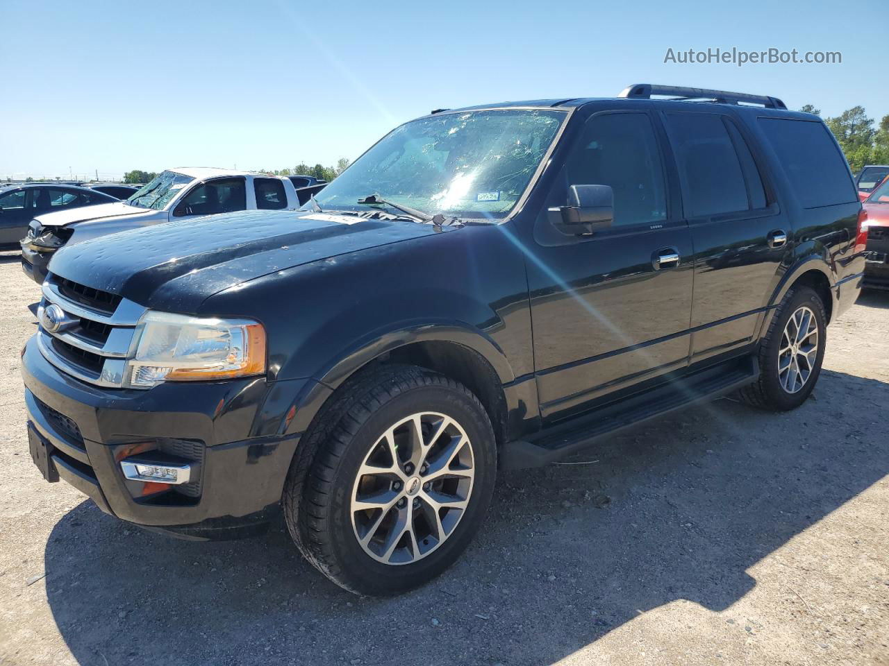 2016 Ford Expedition Xlt Черный vin: 1FMJU1HT3GEF42702