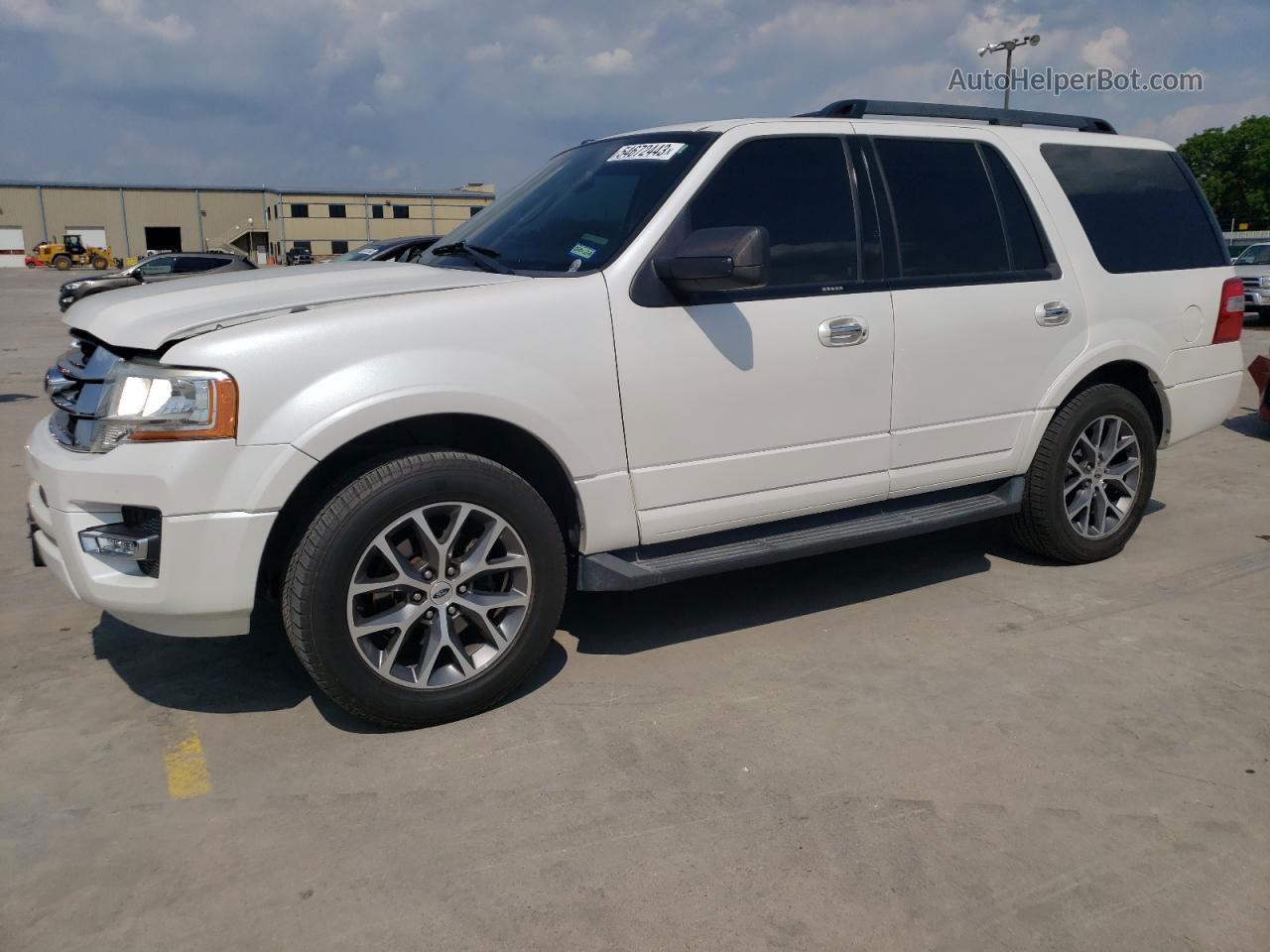 2016 Ford Expedition Xlt White vin: 1FMJU1HT3GEF42862