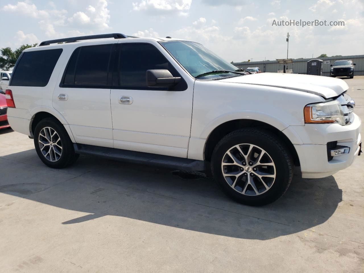 2016 Ford Expedition Xlt White vin: 1FMJU1HT3GEF42862