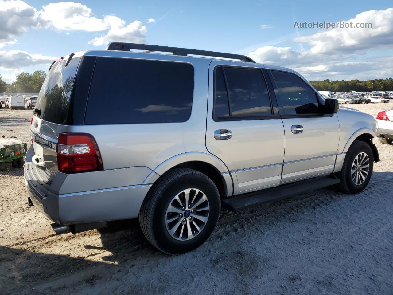 2016 Ford Expedition Xlt Silver vin: 1FMJU1HT3GEF56213