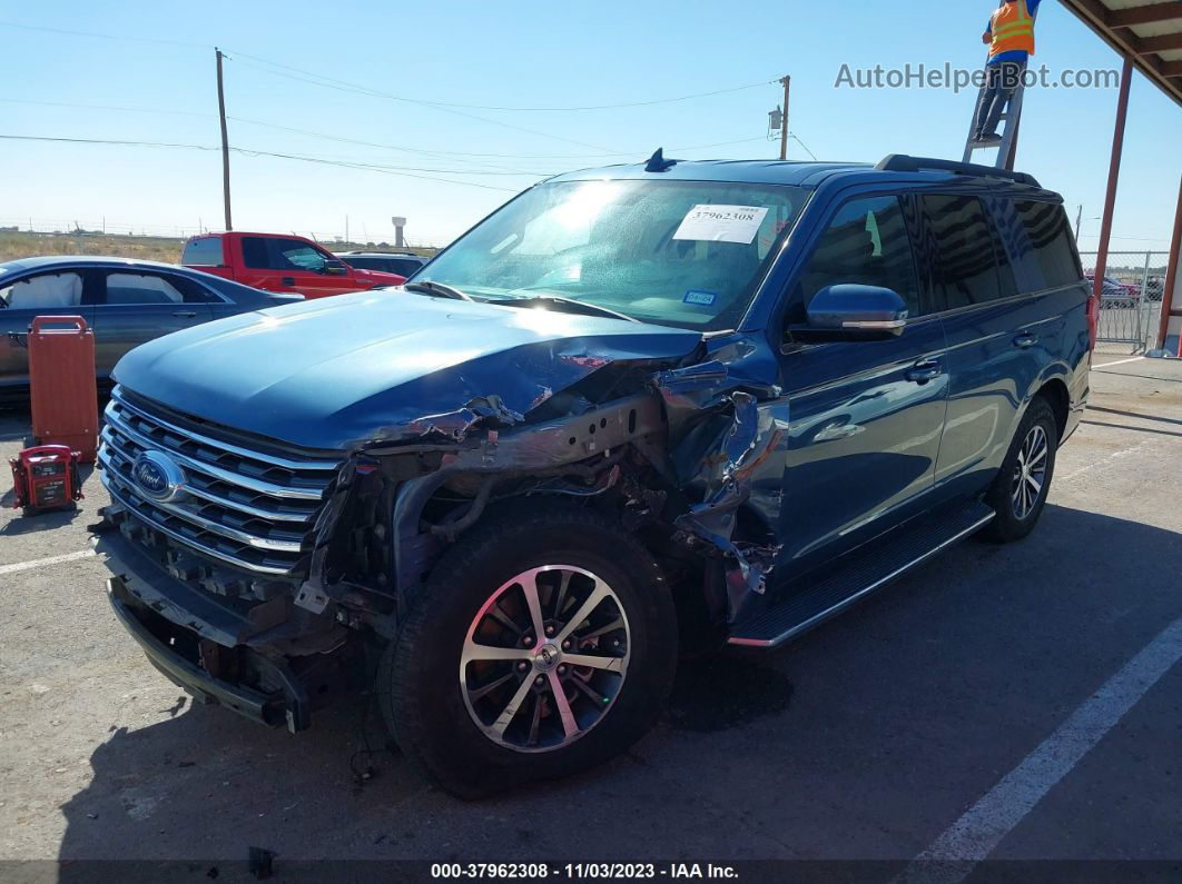 2018 Ford Expedition Xlt Blue vin: 1FMJU1HT4JEA17669