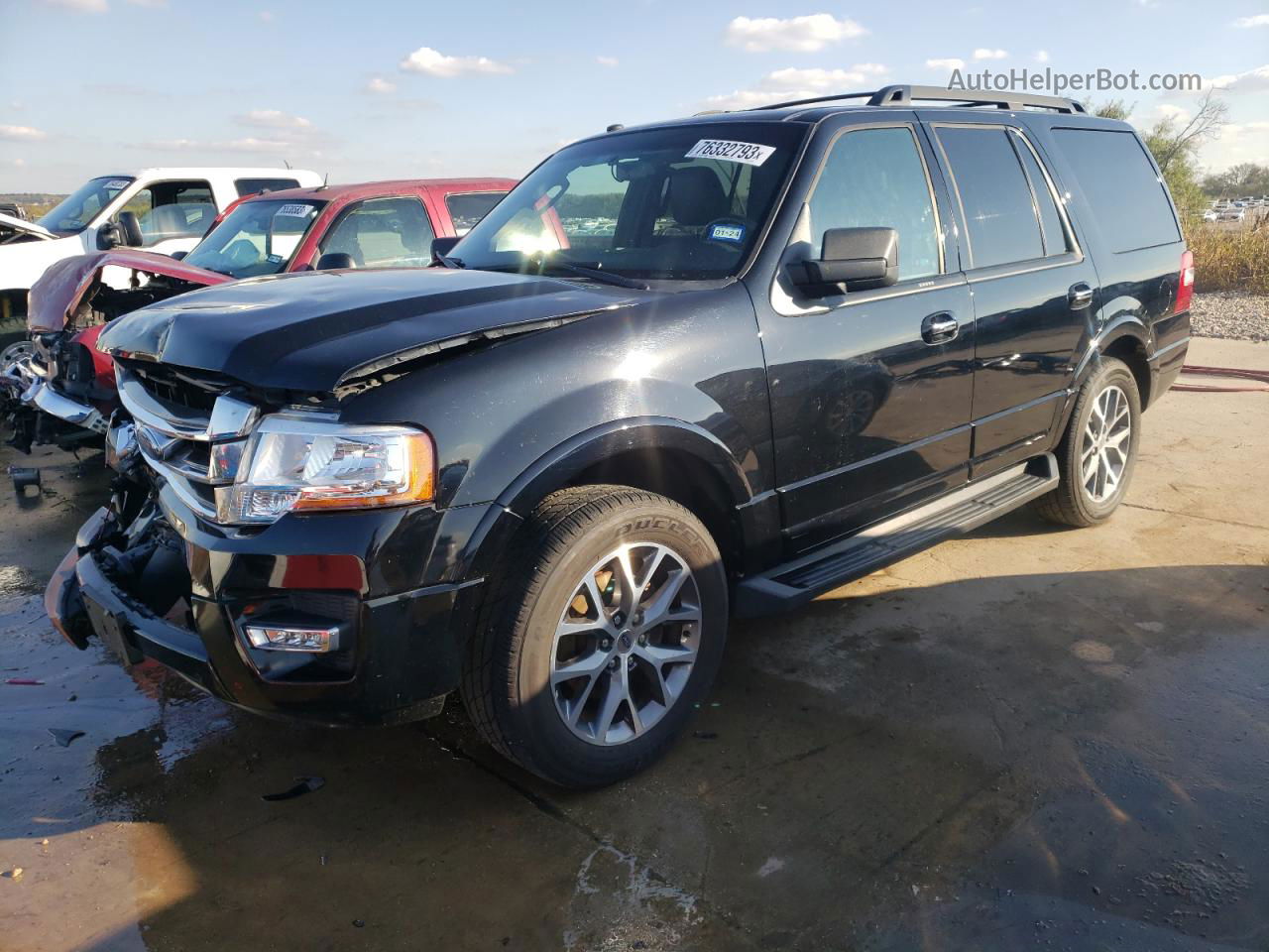 2016 Ford Expedition Xlt Black vin: 1FMJU1HT5GEF27487