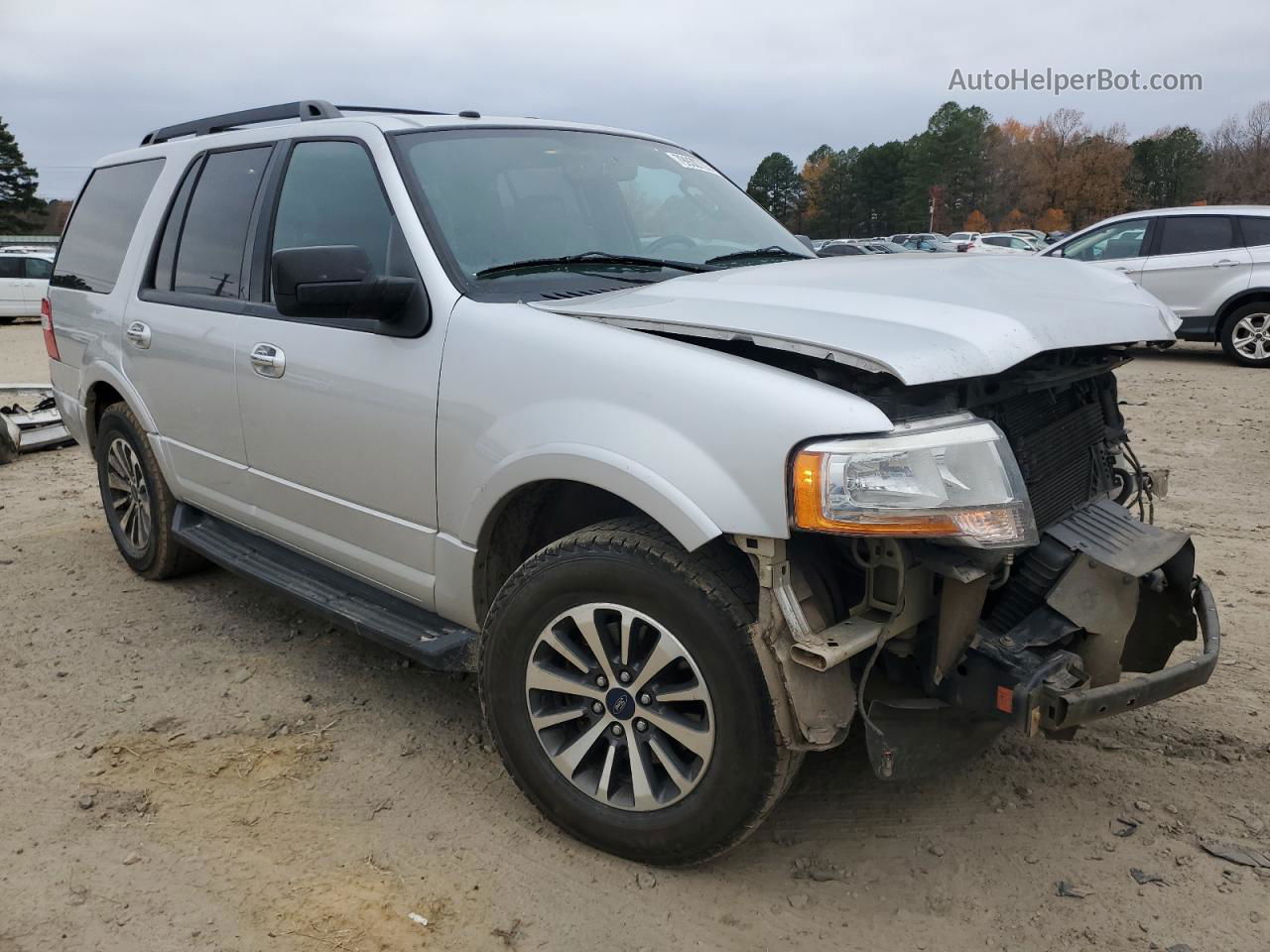 2016 Ford Expedition Xlt Silver vin: 1FMJU1HT5GEF43740