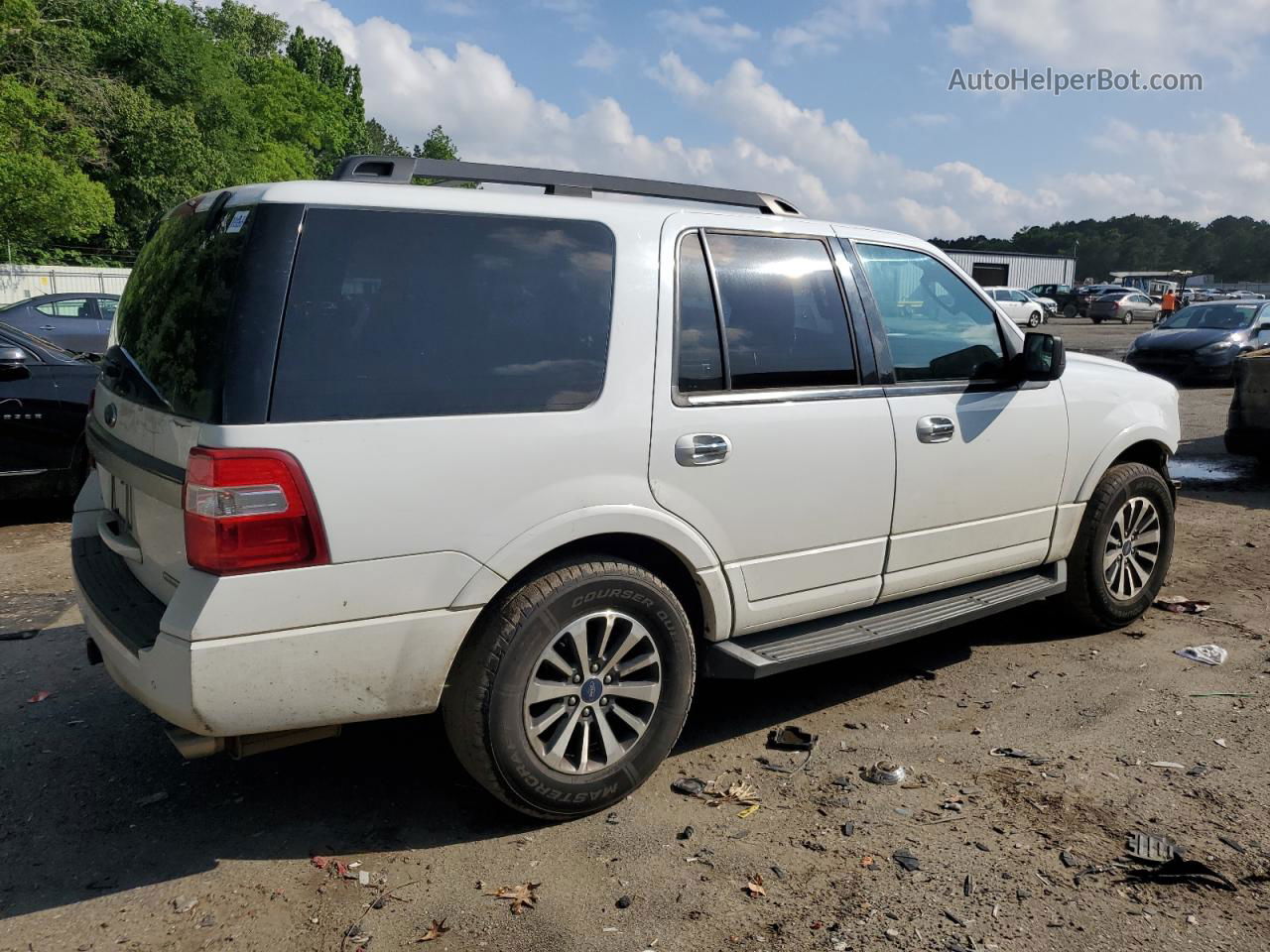 2016 Ford Expedition Xlt White vin: 1FMJU1HT5GEF50221