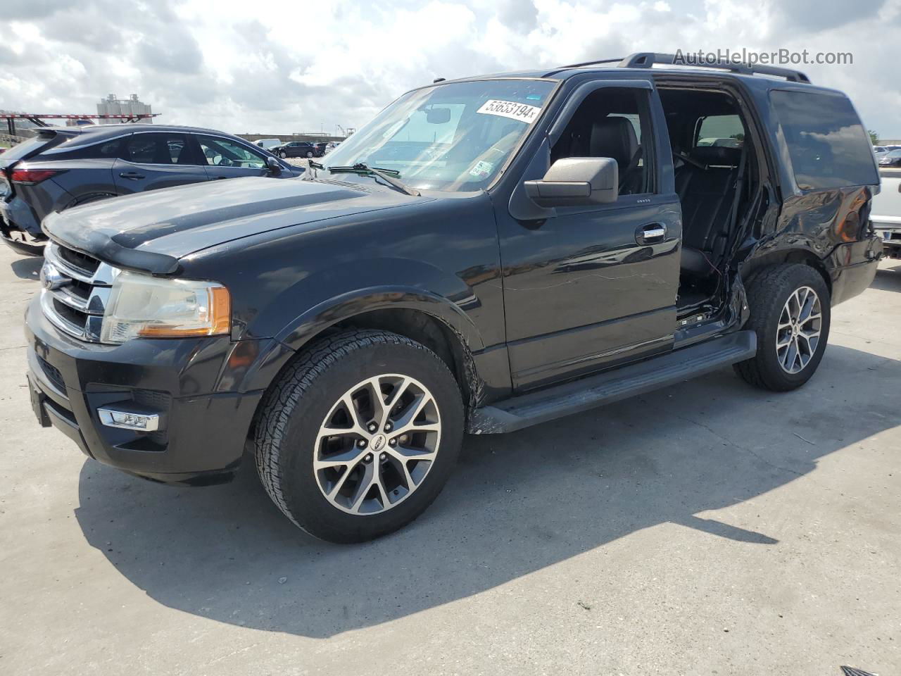 2016 Ford Expedition Xlt Black vin: 1FMJU1HT5GEF56617