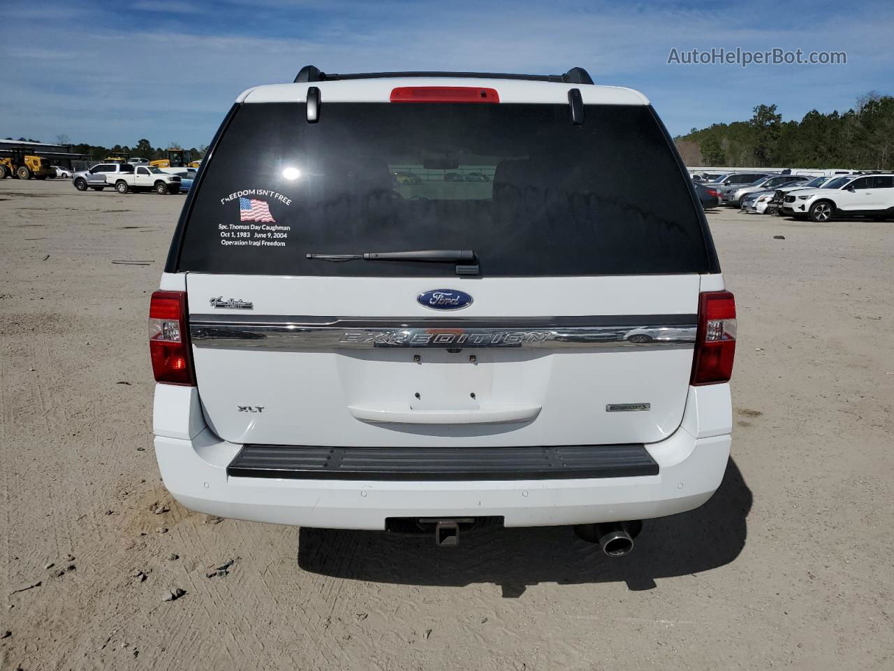 2017 Ford Expedition Xlt White vin: 1FMJU1HT5HEA52618