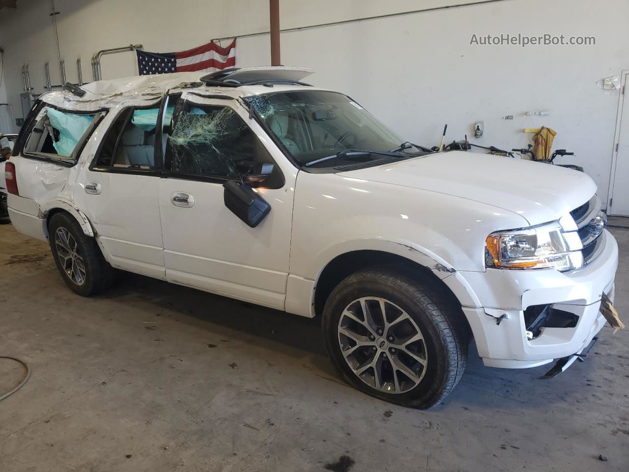 2017 Ford Expedition Xlt White vin: 1FMJU1HT5HEA81164