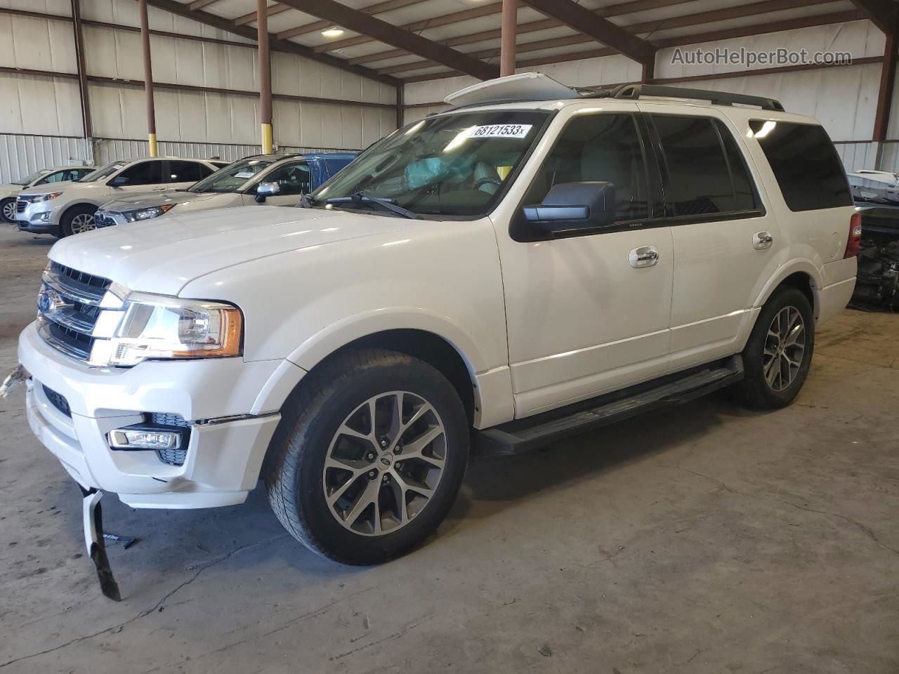 2017 Ford Expedition Xlt White vin: 1FMJU1HT5HEA81164