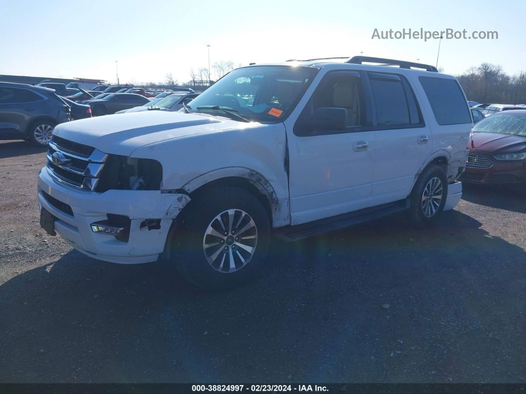 2016 Ford Expedition Xlt White vin: 1FMJU1HT6GEF06454