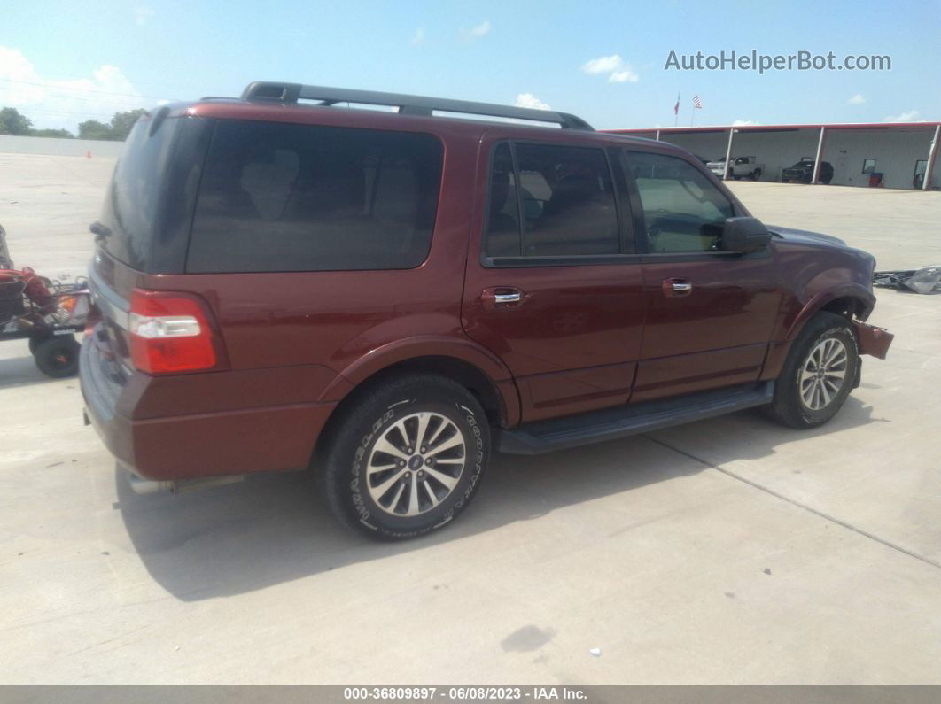 2016 Ford Expedition Xlt Бордовый vin: 1FMJU1HT6GEF49000