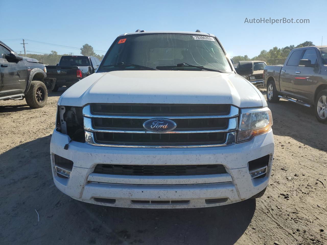 2017 Ford Expedition Xlt White vin: 1FMJU1HT6HEA01662