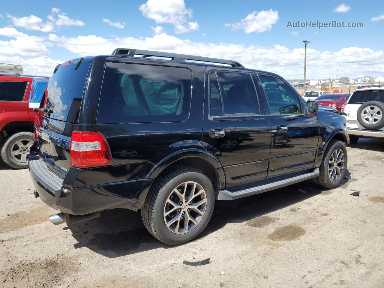 2017 Ford Expedition Xlt Black vin: 1FMJU1HT6HEA83697