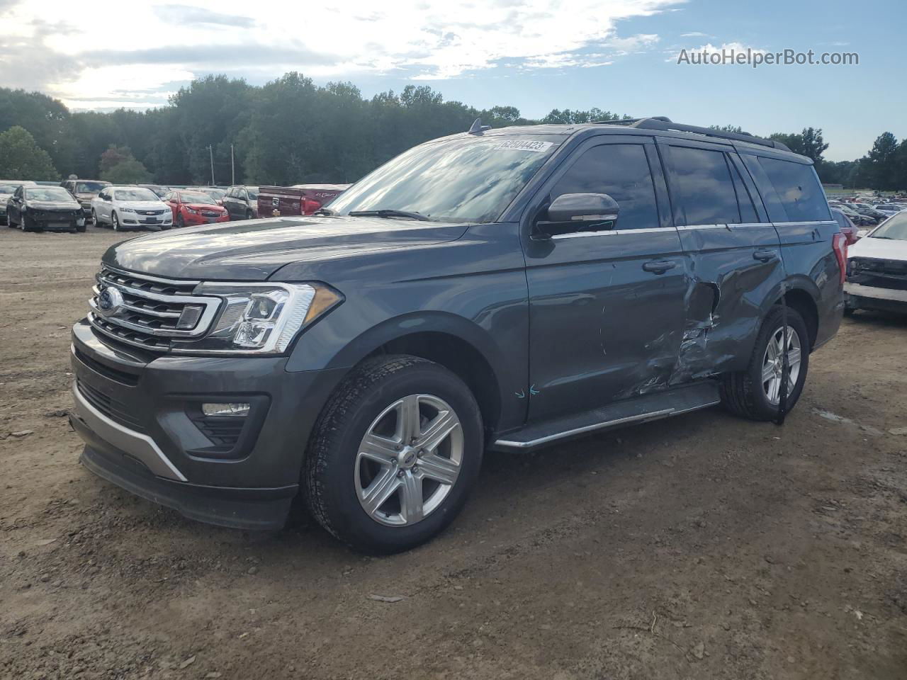 2018 Ford Expedition Xlt Charcoal vin: 1FMJU1HT6JEA52701