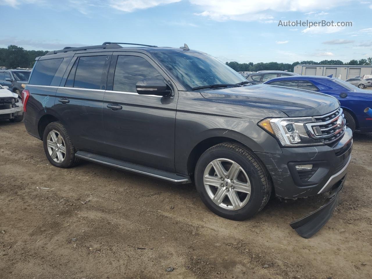 2018 Ford Expedition Xlt Charcoal vin: 1FMJU1HT6JEA52701