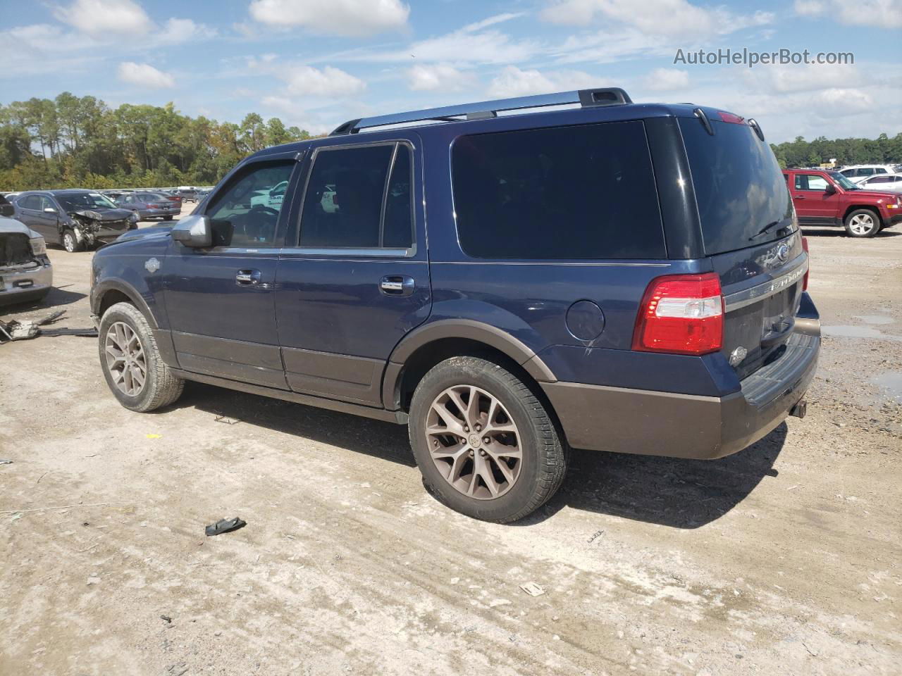 2016 Ford Expedition Xlt Blue vin: 1FMJU1HT7GEF29046